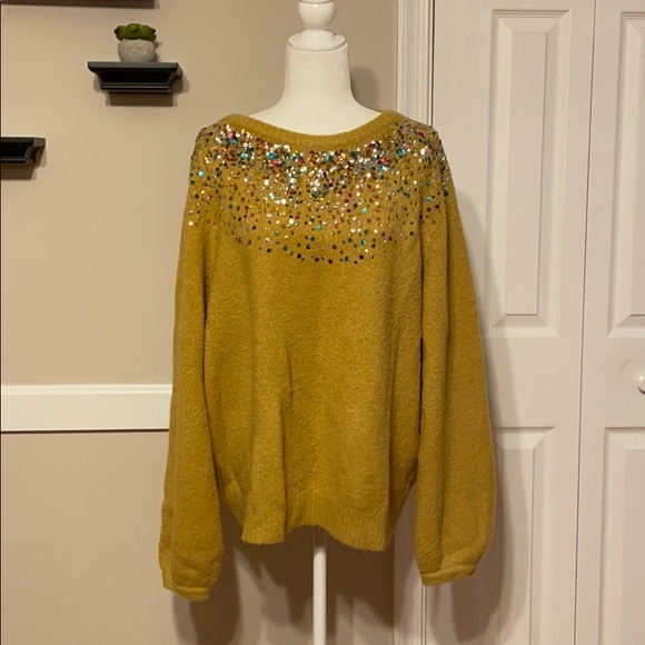 Dreamers Sweaters - ModCloth Ready for Confetti Sequin Sweater